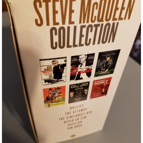 STEVE MCQUEEN COLLECTION Boxed Set on DVD - Picture 5 of 12